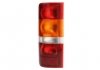 Ліхтар задній лівий (жовтий колір поворотника, червоний колір скла) FORD TRANSIT IV FL, TRANSIT IV FL II Autobus / Pełne 01.91-07.00 DEPO 431-1918L-UE (фото 1)