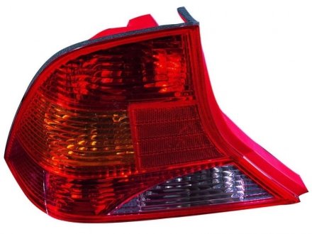 Ліхтар задній права (P21/5W/P21W, покажчик повороту жовтий, колір скла червоний) FORD FOCUS Sedan 4D 10.98-11.04 DEPO 431-1935R-UE