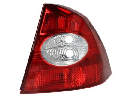 Ліхтар задній права (P21/4W/P21W, колір поворотника білий, колір скла червоний) FORD FOCUS II Sedan 4D 07.04-02.08 DEPO 431-1960R-UE (фото 1)