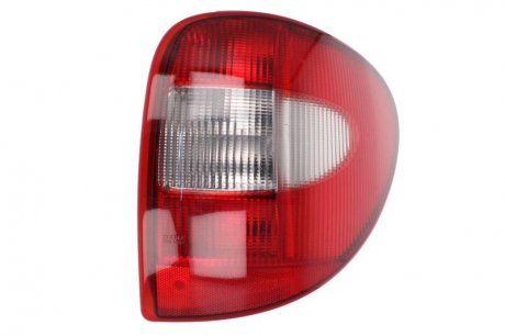 Ліхтар задній права (P21/5W/P21W, колір поворотника білий, колір скла червоний) CHRYSLER VOYAGER; DODGE CARAVAN Wielkopojemne 02.00-12.08 DEPO 433-1902R-W (фото 1)