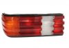 Ліхтар задній лівий (P21/5W/P21W, колір індикатора помаранчевий, колір скла червоний) MERCEDES S-KLASA W126 Coupe / Sedan 10.79-06.91 DEPO 440-1905L-U (фото 1)
