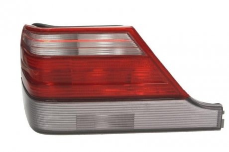 Ліхтар задній лівий (P21/5W/P21W/R5W, колір поворотника білий, колір скла червоний) MERCEDES S-KLASA W140 Sedan 02.91-02.99 DEPO 440-1913L-UE-CR