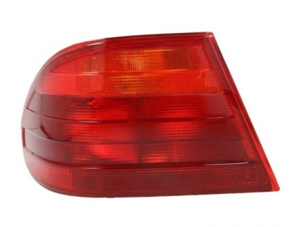 Задний фонарь левый (наруж, цвет поворота красный, цвет стекла красный) MERCEDES E Седан 06.95-03.03 DEPO 440-1914L-UE (фото 1)
