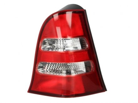 Ліхтар задній лівий (P21/4W/P21W, колір індикатора прозорий, колір скла червоний) MERCEDES A-KLASA W169 Hatchback 09.04-04.09 DEPO 440-1918L-UE-CR (фото 1)