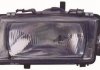 Налобный фонарь правый (H4, электрический, ручной, без мотора, цвет патрона: серебристый) AUDI 80 B3 06.86-10.91 DEPO 441-1107R-LD-EM (фото 2)
