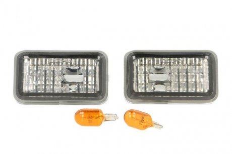 Передня індикаторна лампа лівий/правий (дим/прозорий) AUDI 100 C4, 80 B4, A6 C4; Volkswagen GOLF II, JETTA II 01.84-12.97 DEPO 441-1403PXBE-S