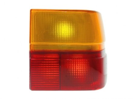 Фонарь задний правый (внешняя часть, P21/5W/P21W/R10W, цвет индикатора оранжевый, цвет стекла красный) AUDI 100 C3 Kombi / Sedan 08.82-07.91 DEPO 441-1914R-UE (фото 1)