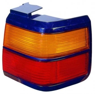 Задний фонарь правый (внешняя часть, P21/5W/P21W/R5W, желтый указатель поворота) Volkswagen PASSAT B3 02.88-10.93 DEPO 441-1915R-UE