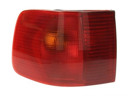 Задний фонарь левый (P21/5W/P21W, цвет указателя поворота красный, цвет стекла красный) AUDI A6 C4 Sedan 06.94-12.97 DEPO 441-1923L-UE