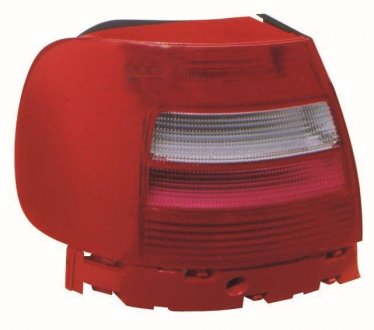 Задний фонарь левый (P21/5W/P21W, цвет указателя поворота красный, цвет стекла красный) AUDI A4 B5 Sedan 4D 11.94-09.01 DEPO 441-1927L-UE (фото 1)
