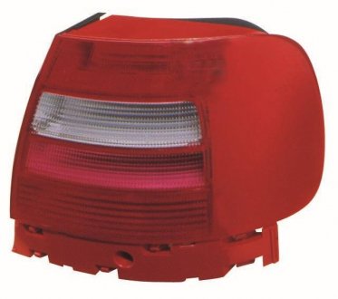 Задній ліхтар права (P21/5W/P21W, колір покажчика повороту червоний, колір скла червоний) AUDI A4 B5 Sedan 4D 11.94-09.01 DEPO 441-1927R-UE (фото 1)