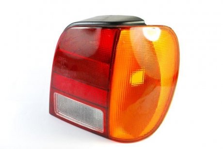 Фонарь задний правый (P21W/R5W, указатель поворота оранжевый, цвет стекла красный, с противотуманным светом) Volkswagen POLO III 6N1 Hatchback / Pełne 10.94-10.99 DEPO 441-1930R-LD-UE