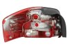 Фонарь задний правый (внешняя часть, H21W/P21W/R10W, цвет индикатора красный, цвет стекла красный) AUDI A3 8P Hatchback 3D 05.03-08.12 DEPO 441-1955R-LD-UE (фото 3)