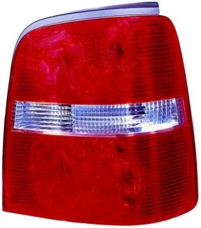 Задній ліхтар правий (колір повороту білий, колір скла червоний) VW TOURAN Негабарит 02.03-12.06 DEPO 441-1958R-UE
