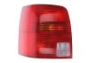 Ліхтар задній лівий (P21/5W/P21W, колір індикатора прозорий, колір скла червоний) Volkswagen PASSAT B5 Kombi 08.96-11.00 DEPO 441-1962L-UE (фото 1)