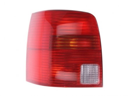 Фонарь задний Л (P21/5W/P21W, цвет индикатора прозрачный, цвет стекла красный) Volkswagen PASSAT B5 Kombi 08.96-11.00 DEPO 441-1962L-UE