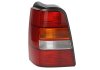 Задний фонарь левый (цвет поворота оранжевый, цвет стекла красный) VW GOLF Универсал 08.91-04.99 DEPO 441-1975L-UE (фото 1)