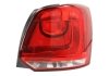 Ліхтар задній права (H21W/P21W/W5W, колір поворотника білий, колір скла червоний) Volkswagen POLO V 6C, POLO V 6R Hatchback 06.09-09.17 DEPO 441-19A8R-LD-UE (фото 2)