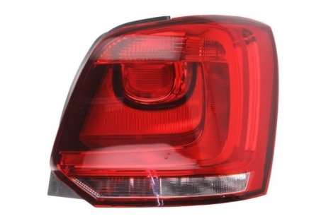 Ліхтар задній права (H21W/P21W/W5W, колір поворотника білий, колір скла червоний) Volkswagen POLO V 6C, POLO V 6R Hatchback 06.09-09.17 DEPO 441-19A8R-LD-UE