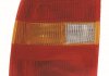 Задний фонарь левый (P21/4W/P21W, цвет поворота оранжевый, цвет стекла красный) OPEL VECTRA A Седан 4D 04.88-08.92 DEPO 442-1910L-UE (фото 2)