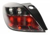 Ліхтар задній лівий (P21W, колір поворотника димчасто-сірий, колір скла червоний) OPEL ASTRA H Hatchback 3D 03.04-02.07 DEPO 442-1957L-UE (фото 1)