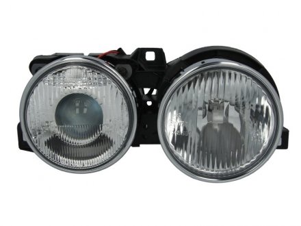 Налобний ліхтар права (галоген, H1/W5W, без двигуна) BMW 3 E30 09.82-06.94 DEPO 444-1116R-LD-E (фото 1)