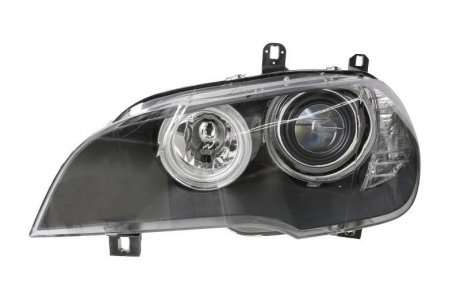 Налобный фонарь левый (H1/H10W/H7/PW24W, электрический, с мотором) BMW X5 E70 02.07-04.10 DEPO 444-1159LMLDEM2