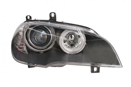 Налобный фонарь правый (H1/H10W/H7/PW24W, электрический, с моторчиком) BMW X5 E70 02.07-04.10 DEPO 444-1159RMLDEM2
