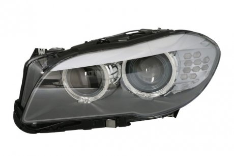 Налобный фонарь левый (D1S/LED, электрический, с мотором) BMW 5 F10, F11 12.09-06.13 DEPO 444-1176LMLEHM2