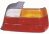 Ліхтар задній права (P21W/R5W, покажчик повороту жовтий, колір скла червоний) BMW 3 E36 Kombi / Sedan 09.90-09.93 DEPO 444-1902R-UE (фото 2)