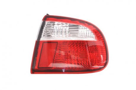 Ліхтар задній права (зовнішня частина, P21/5W/P21W, колір поворотника білий, колір скла червоний) SEAT TOLEDO II 1M Sedan 10.98-05.06 DEPO 445-1906R-UE