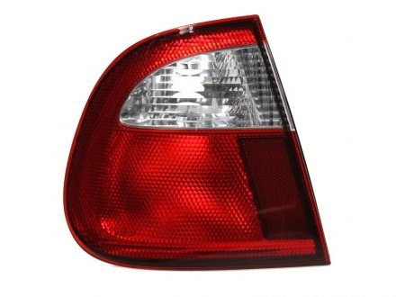 Ліхтар задній лівий (зовнішня частина, P21/5W/P21W, колір поворотника білий, колір скла червоний) SEAT CORDOBA 6K Sedan 09.99-12.02 DEPO 445-1911L-UE (фото 1)
