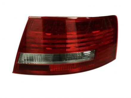 Ліхтар задній права (зовнішня частина, H21W/LED/P21W, колір скла червоний) AUDI A6 C6 Sedan 4D 05.04-10.08 DEPO 446-1903R-LD-UE