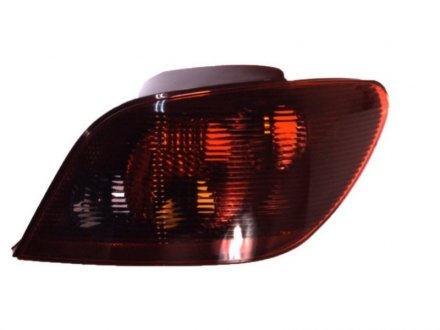 Ліхтар задній права (P21W/R5W, колір покажчиків повороту димчастий, колір скла червоний) PEUGEOT 307 Hatchback 4/5D 08.00-09.07 DEPO 550-1923R-LD-UE (фото 1)