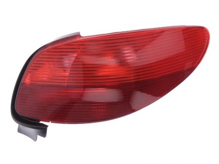 Задній ліхтар права (P21/5W/P21W, колір покажчика повороту червоний, колір скла червоний) PEUGEOT 206 Kabriolet 09.98-02.03 DEPO 550-1933R-UE