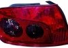 Ліхтар задній лівий (P21/4W/P21W, покажчик повороту темний колір, скло червоне) PEUGEOT 407 Sedan 05.04-12.10 DEPO 550-1937L-UE (фото 1)