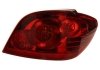 Ліхтар задній права (P21W/R5W, колір поворотника помаранчевий, колір скла червоний) PEUGEOT 307 Hatchback 08.00-09.07 DEPO 550-1940R-LD-UE (фото 1)