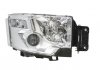 Фара головного света правый (H1/H7/P21W/W5W, электрическая, ручная, без мотора, цвет вставки: хром, цвет указателя поворота: прозрачный) Renault T 01.13- DEPO 551-11A6R-LD-EM (фото 1)
