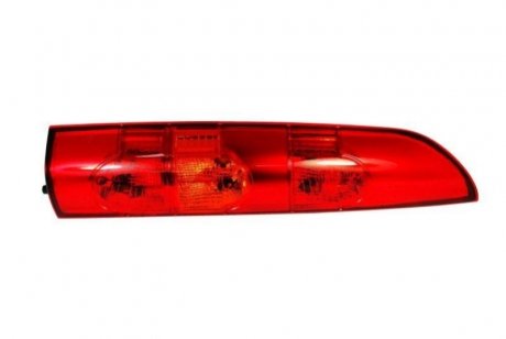 Ліхтар задній лівий (P21/5W/P21W, колір індикатора помаранчевий, колір скла червоний) RENAULT KANGOO I 1D 04.03-01.08 DEPO 551-1938L-LD-UE