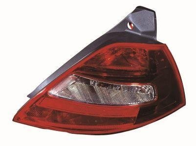 Задний фонарь правый (белый цвет индикатора, красный цвет стекла) RENAULT MEGANE II Hatchback 3/5D 01.06-12.09 DEPO 551-1967R-UE (фото 1)