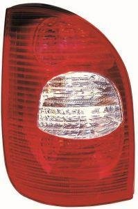 Фонарь задний правый (P21/5W/P21W, цвет индикатора темный, цвет стекла красный) CITROEN XSARA PICASSO Wielkopojemne 12.99-02.04 DEPO 552-1920R-UE