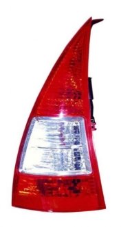 Фонарь задний правый (P21/5W/P21W, цвет указателя поворота белый, цвет стекла красный) CITROEN C3 I Hatchback 07.05-12.10 DEPO 552-1928R-UE