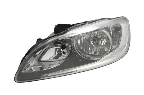 Фото автозапчасти фара левый (H7/H9/LED/PWY24W, электрическая, с моторчиком, цвет вставки: черный) VOLVO S60 07.00-04.10 DEPO 773-1150LMLEMN2