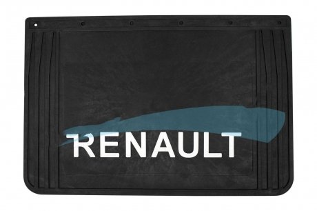 Брызговик с надписью Renault 600x400мм надпись выбита DEXWAL 13-1011 (фото 1)