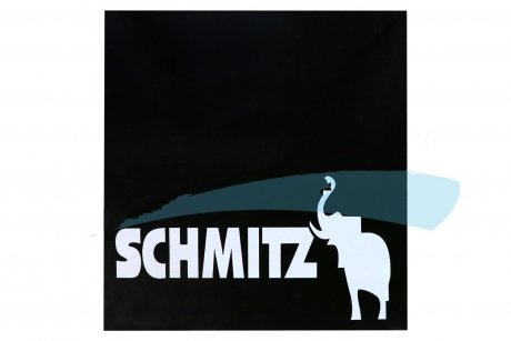 Брызговик с рисунком (слон) SCHMITZ 400x450мм рисованная надпись DEXWAL 13-1655