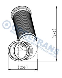 Фото автозапчасти rura wyd.RVI Pre.pocz.05r- E5 Dinex 1102002735