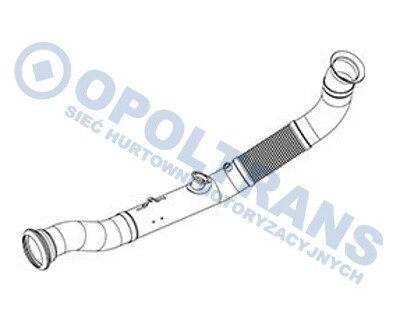 Фото автозапчастини rura wyd.RVI Midlum,VO FL II pocz.08r- Fi 89 Dinex 1102002982