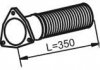 Фото автозапчастини труба вихлопна (гофра) середня DAF 95 WS225-WS315M L-350mm Dinex 21203 (фото 1)