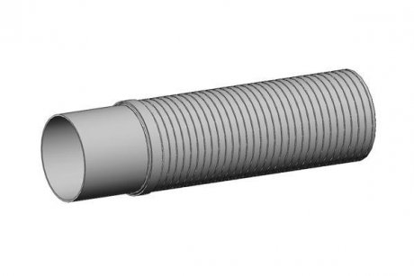 Труба глушителя начальная MAN TGA/TGS d110xd111mm L-375mm Dinex 47183 (фото 1)