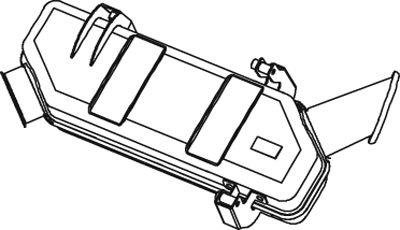 Глушитель выхлопной системы (Задний, EURO 5) SCANIA P, G, R, T DC16.04-DC16.22 03.04- Dinex 68401
